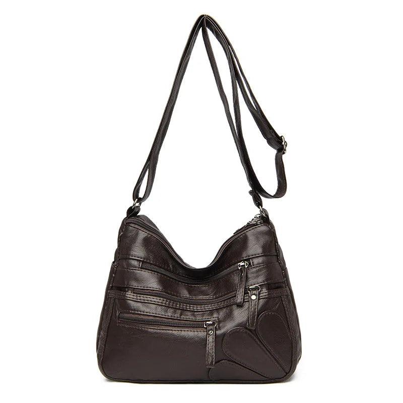 High Quality Soft Leather Shoulder Bag - Palm and Thread