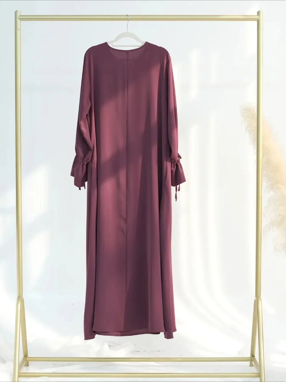 Lace Up Vestidos Largos Abaya - Palm and Thread