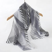 New Print Chiffon Scarf Shawl - Palm and Thread