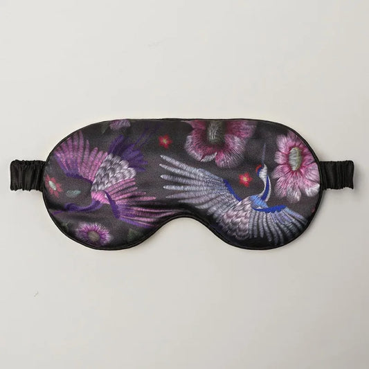 Silk Sleep Eye Mask for Travel - Palm and Thread