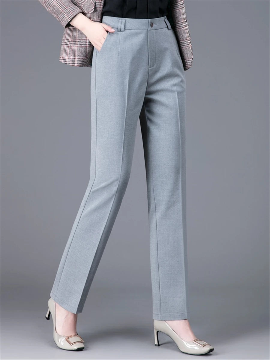 Elegant Slim Fit Pant - Palm and Thread