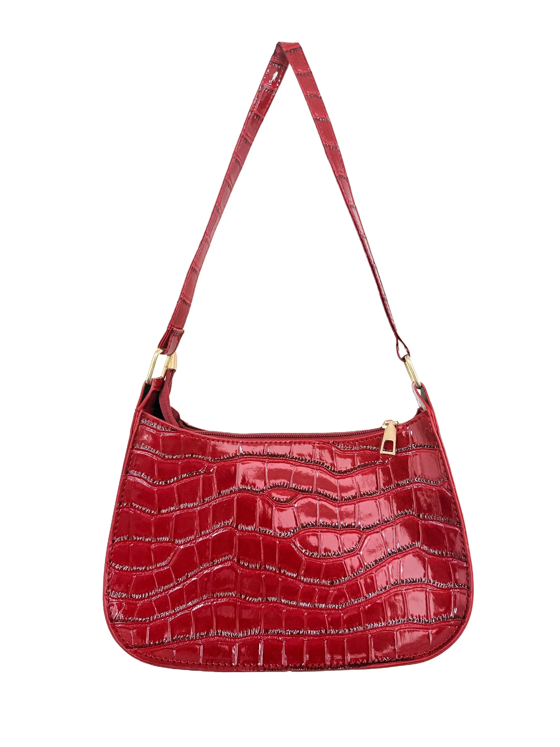 Vintage Patent Leather Shoulder Bag - Palm and Thread