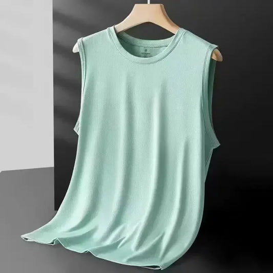 Ice Silk Mesh Sleeveless T-shirt Tank Top - Palm and Thread