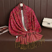 Luxury Brand Cashmere Scarf Printed - Palm and Thread