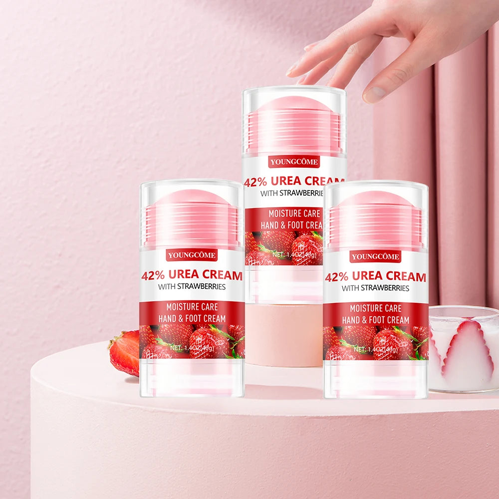 Urea Cream Strawberry Hand Feet Cream - Palm and Thread