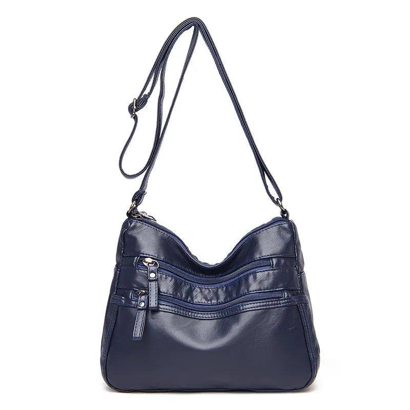 High Quality Soft Leather Shoulder Bag - Palm and Thread