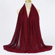 Chiffon Hijab Head Wrap - Palm and Thread