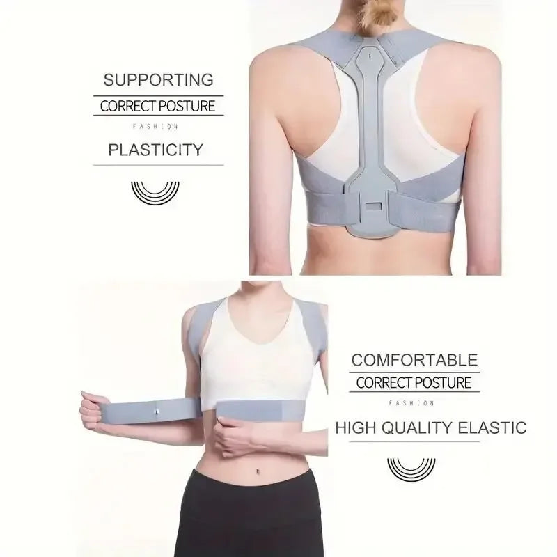 Adjustable Back Brace Posture Correction - Palm and Thread