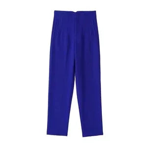 Elegant Solid Pencil Pant - Palm and Thread