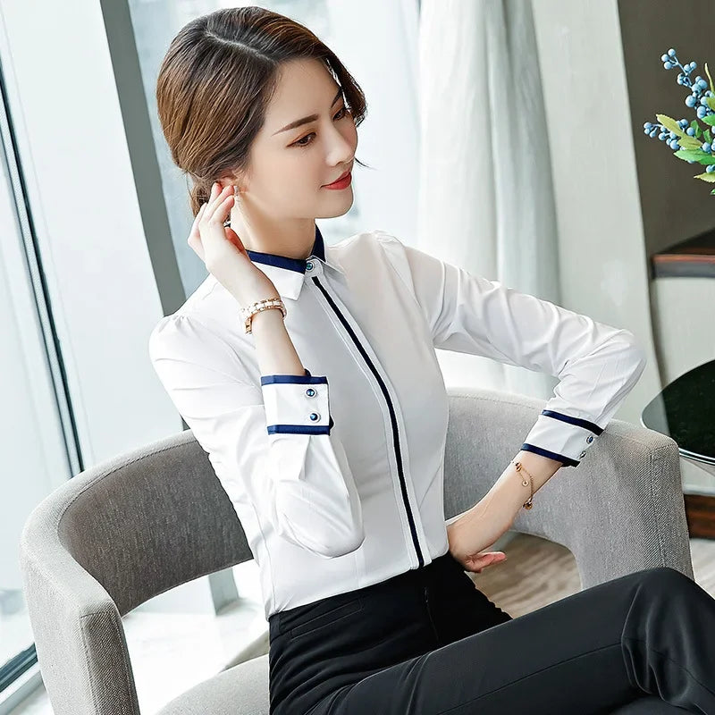 New Fashion Business Wear Long Sleeved Shirt - Palm and Thread