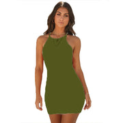 Sexy Sleeveless Bodycon Mini Dress