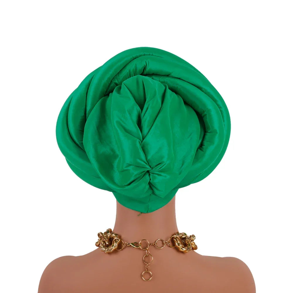 Twisted Braid Turban Cap - Palm and Thread