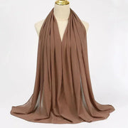 Chiffon Hijab Head Wrap - Palm and Thread