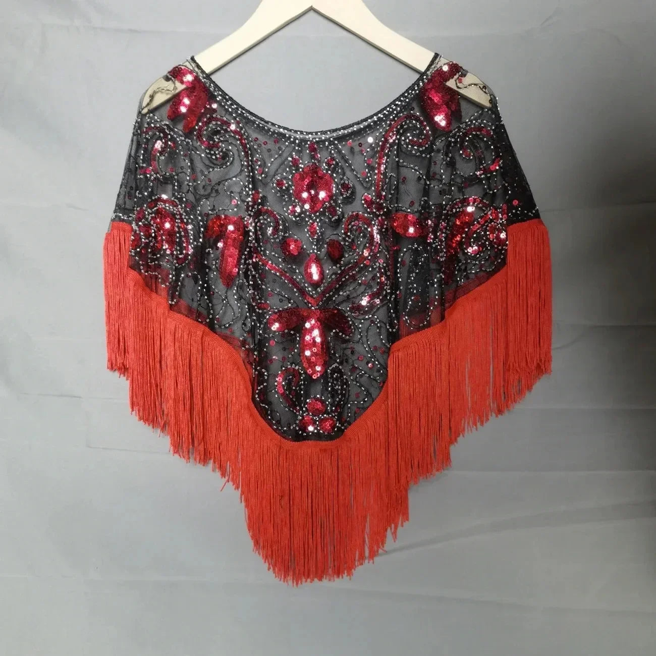 Sequin Bead Sling Slim Fit Straight Tank Top - Palm and Thread