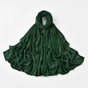 Thin Plain Shawl Soft Viscose Rayon Headscarf - Palm and Thread