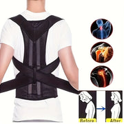 Back Posture Anti-camel Correction Belt - Palm and Thread