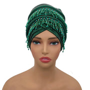 Elegant Head Wraps Bonnet - Palm and Thread