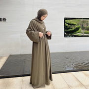 2 Piece Crepe Abaya - Palm and Thread