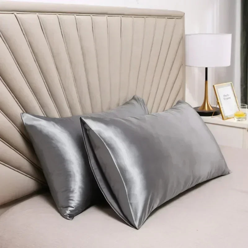 100% Natural Mulberry Silk Pillow Case - Palm and Thread