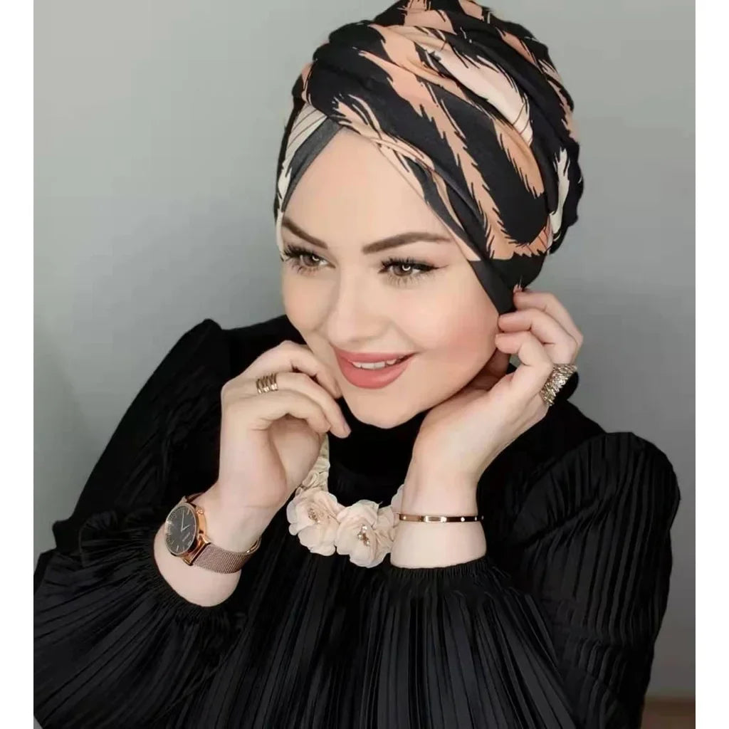 Modest Hijab Undercap Instant Wrap - Palm and Thread