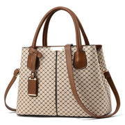 High-grade light luxury vintage printed handbag - Palm and Thread