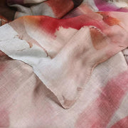 New Watercolor Tie-Dye Cotton Scarf - Palm and Thread