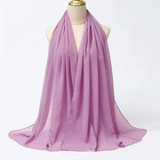 Chiffon Hijab Head Wrap - Palm and Thread