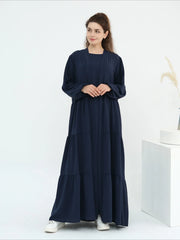 Lace-up Vestidos Largos Party Caftan Abaya - Palm and Thread