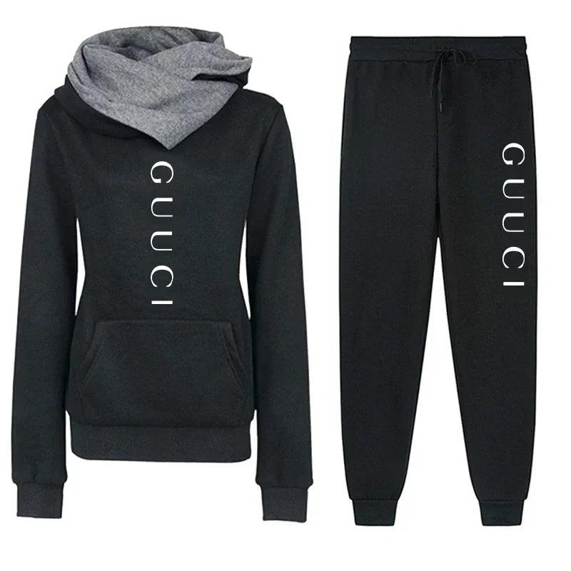 Hooded Sweatshirt + Sweat pant Matching Set - Palm and Thread