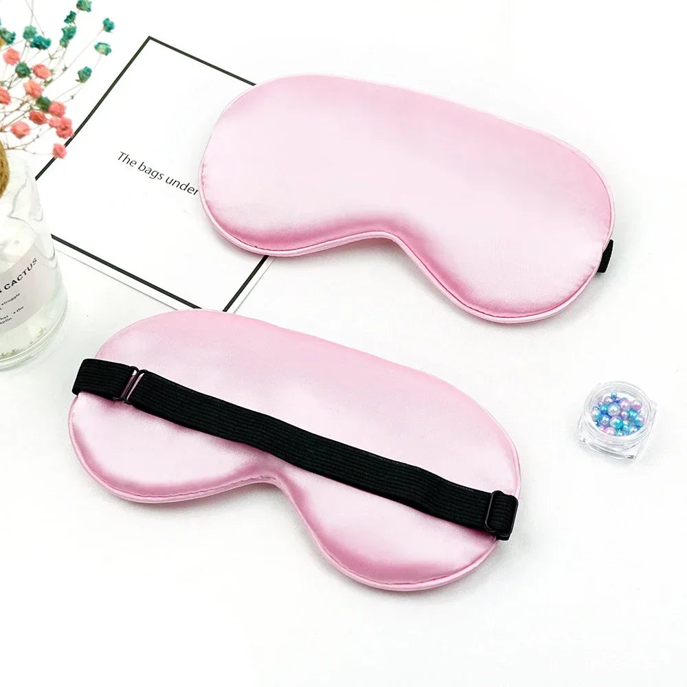 Silk Sleep Eye Mask Padded Shade - Palm and Thread