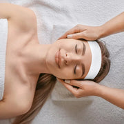 Disposable SPA White Facial Esthetician Headband - Palm and Thread
