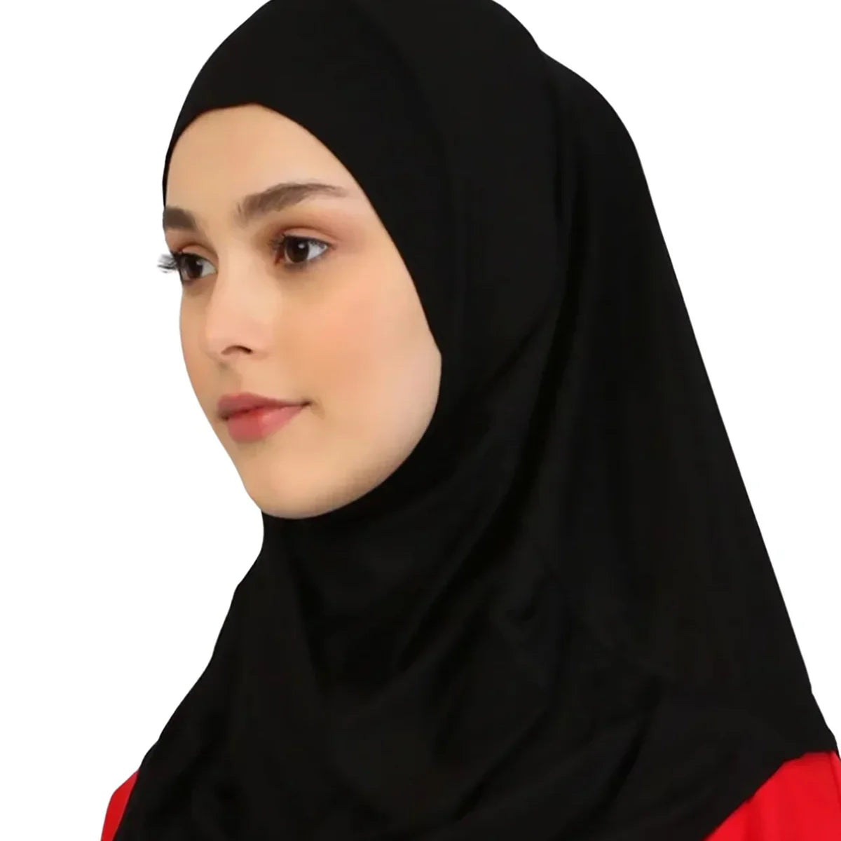 Instant Hijab Solid Color Hemp Headscarf - Palm and Thread