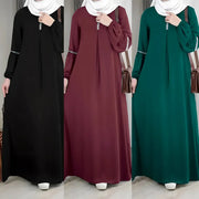 Long Sleeve Maxi Dress Abaya - Palm and Thread