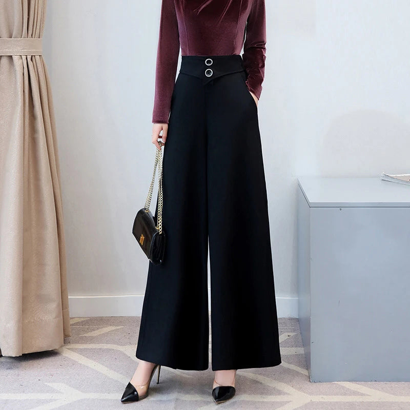 Elegant Fashion Wide Leg Pant - Palm and Thread