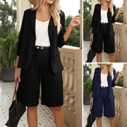 Formal Short Suit Knee Length Pant Outfit - Palm and Thread