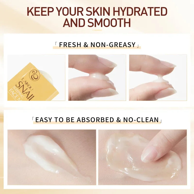 Sleeping Moisturizing Anti-aging Cream Face Mask - Palm and Thread