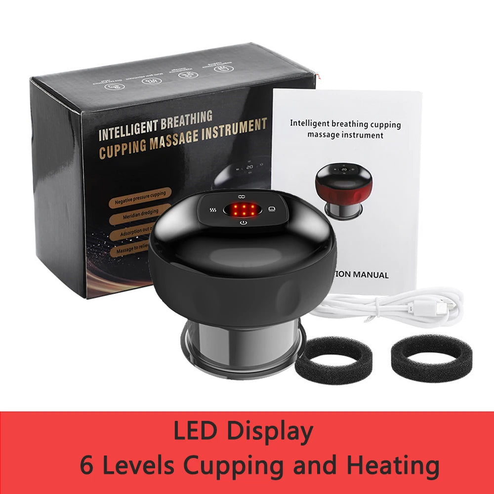 Intelligent Vacuum Cupping Massage Device - Palm and Thread