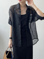 New Style Buttoned Style Shirt - Palm and Thread