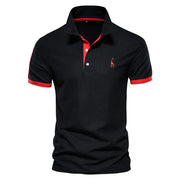 Short Sleeve Polo Casual T-shirt - Palm and Thread