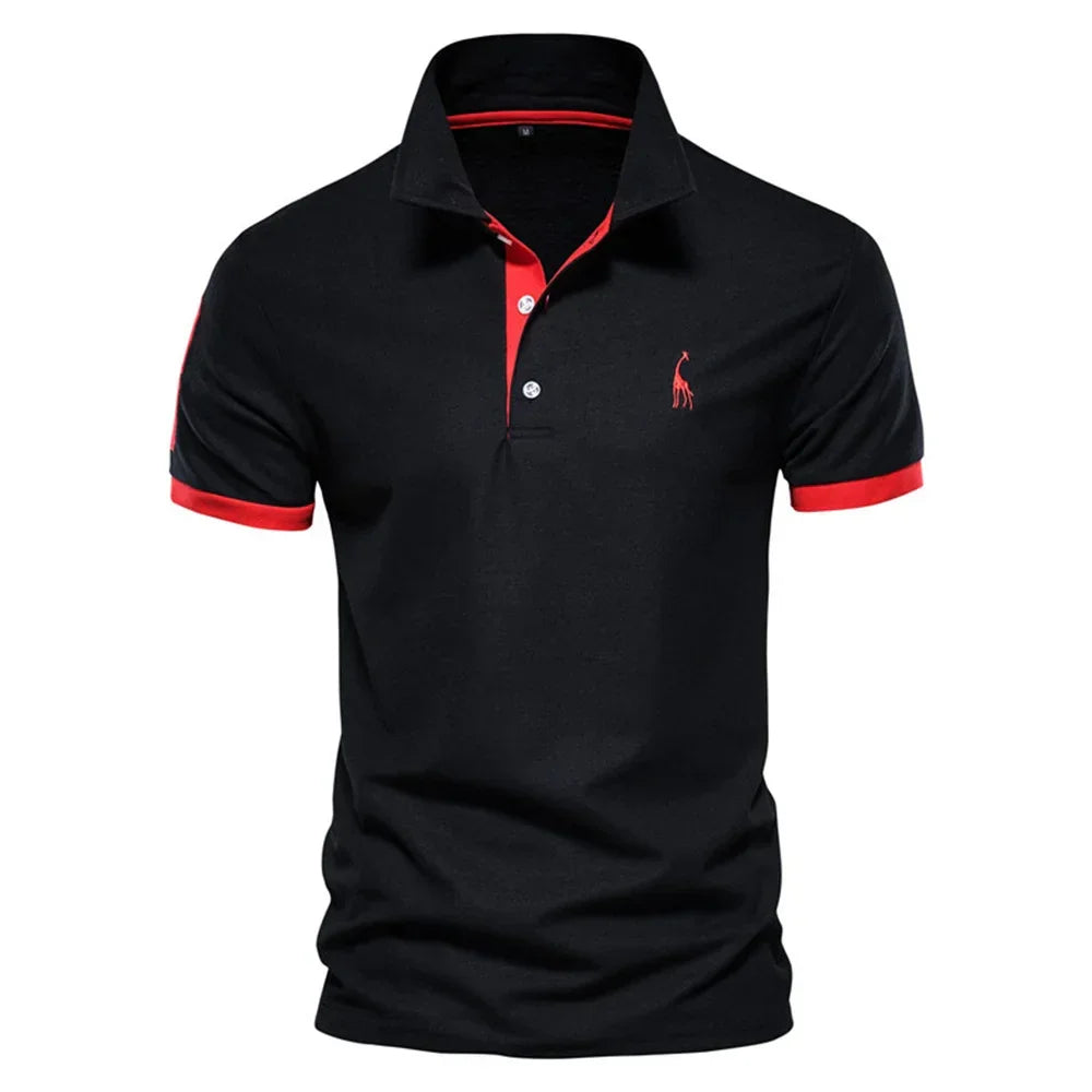Short Sleeve Polo Casual T-shirt - Palm and Thread