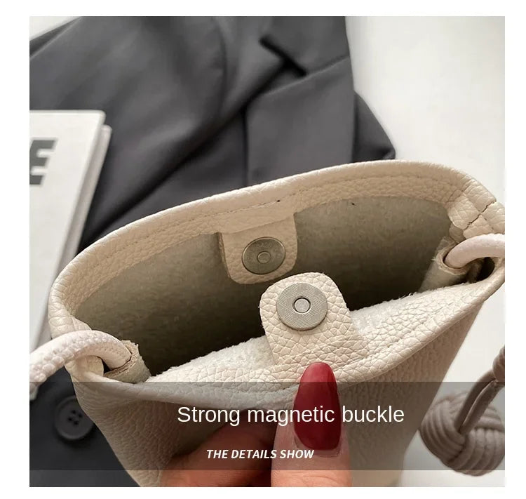 Stylish Small Leather Crossbody Bag