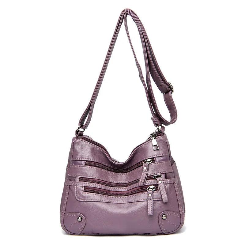 High Quality Soft Leather Shoulder Bag - Palm and Thread