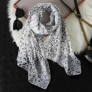 New Print Chiffon Scarf Shawl - Palm and Thread