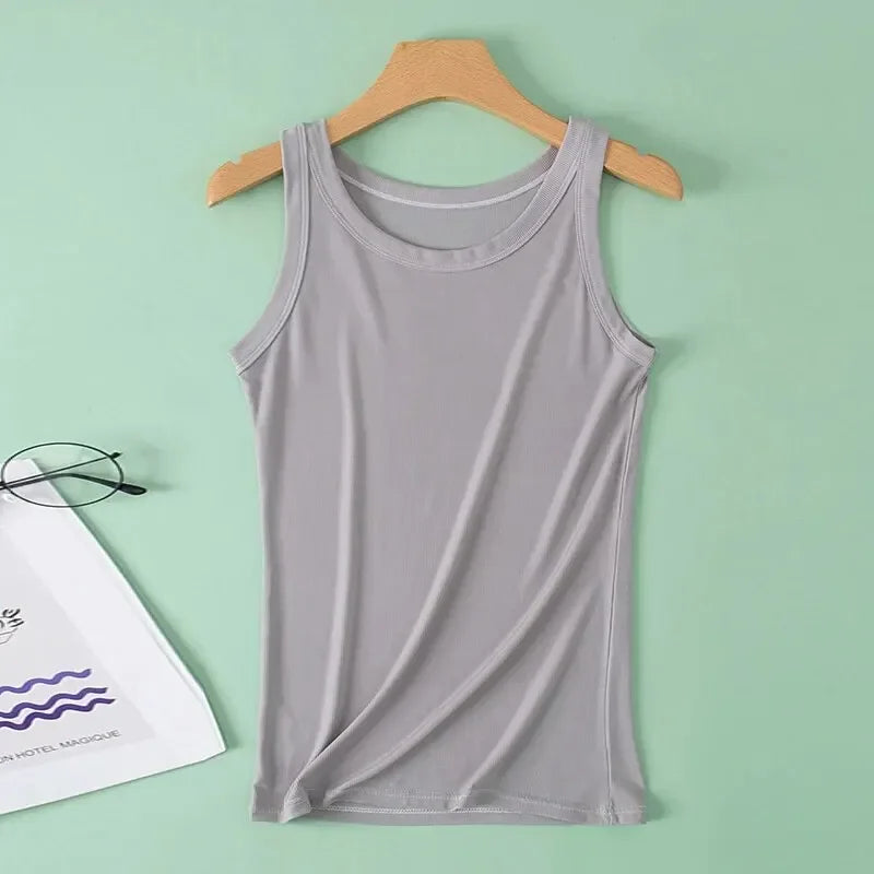 Solid Color Top Tank - Palm and Thread