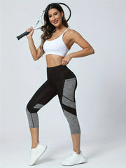 Patchwork Pocket High Waist Yoga Pant - Palm and Thread