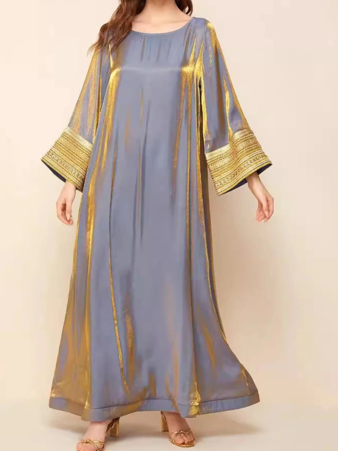 Long Robe Abaya - Palm and Thread