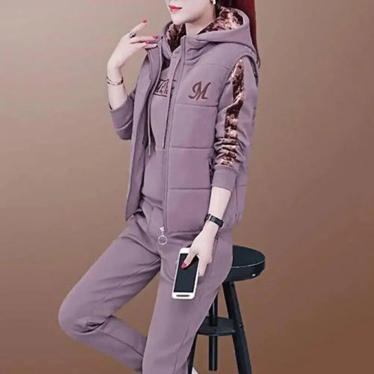 Fashion Hooded Warm Tracksuit - Palm and Thread