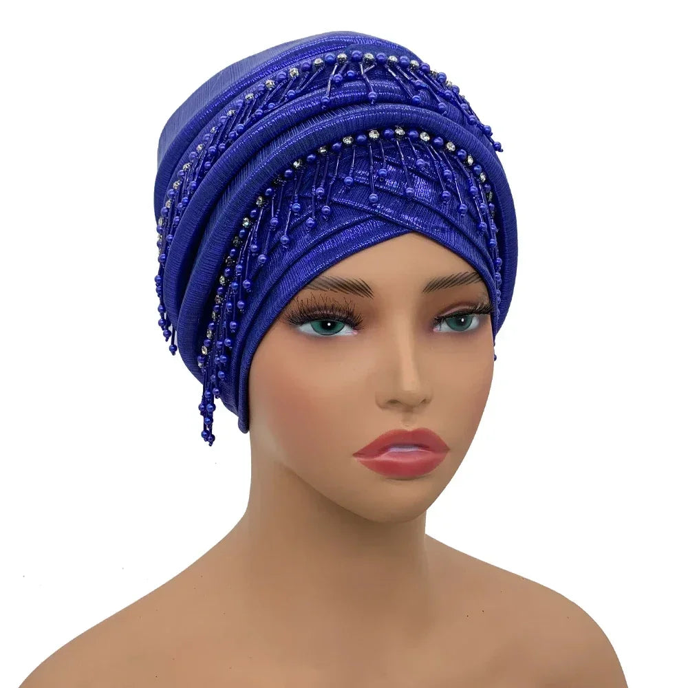 Elegant Head Wraps Bonnet - Palm and Thread