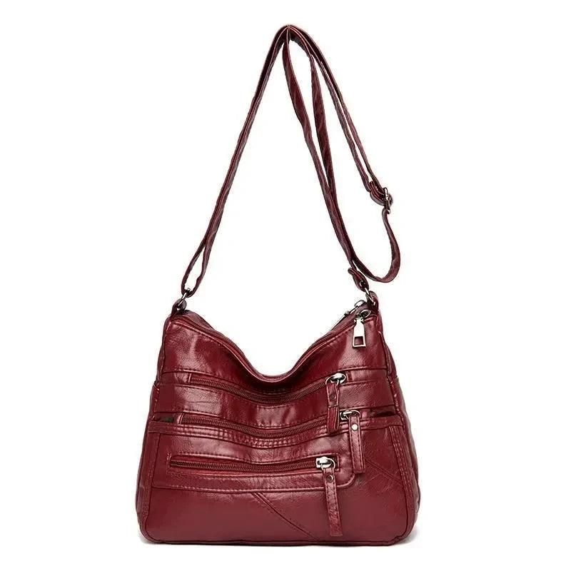 High Quality Soft Leather Shoulder Bag - Palm and Thread