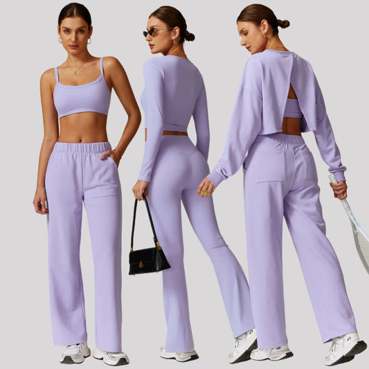 Women's Multi-Piece Sweat Suit Set